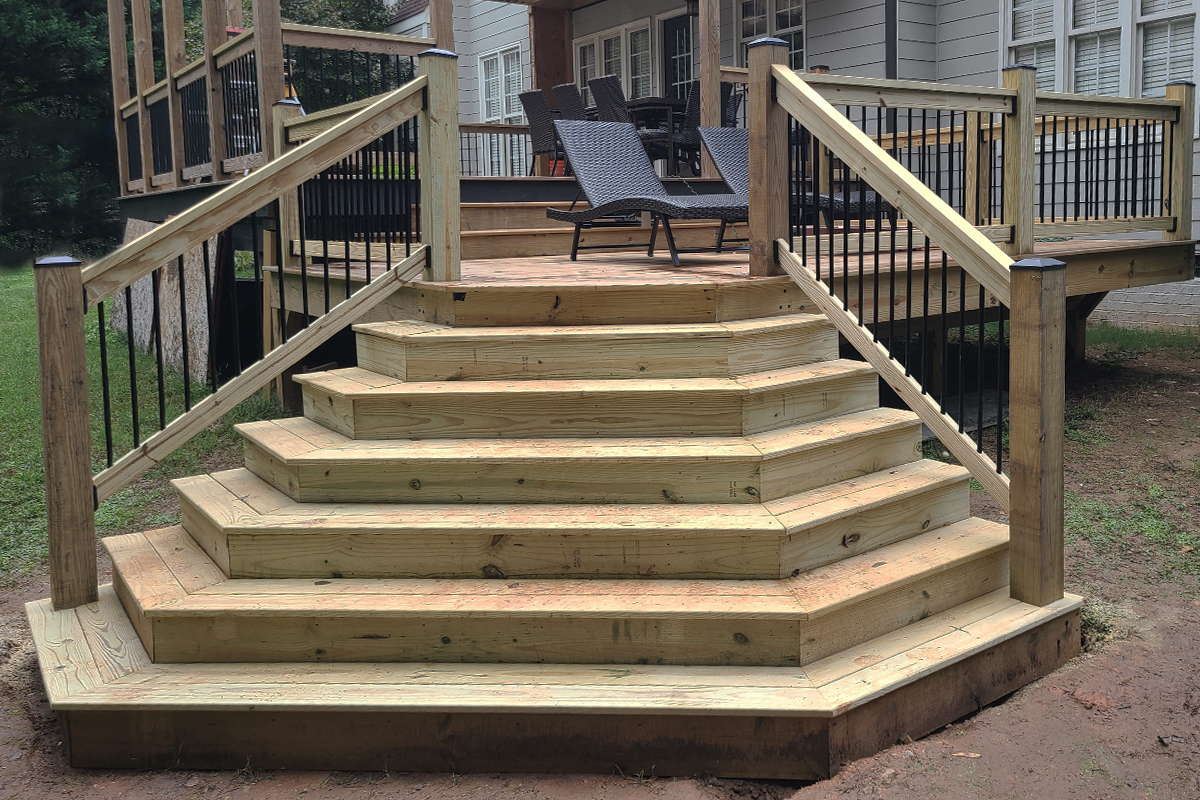 Custom deck and porch project by Phoenix Remodeling — Raleigh, NC (7)