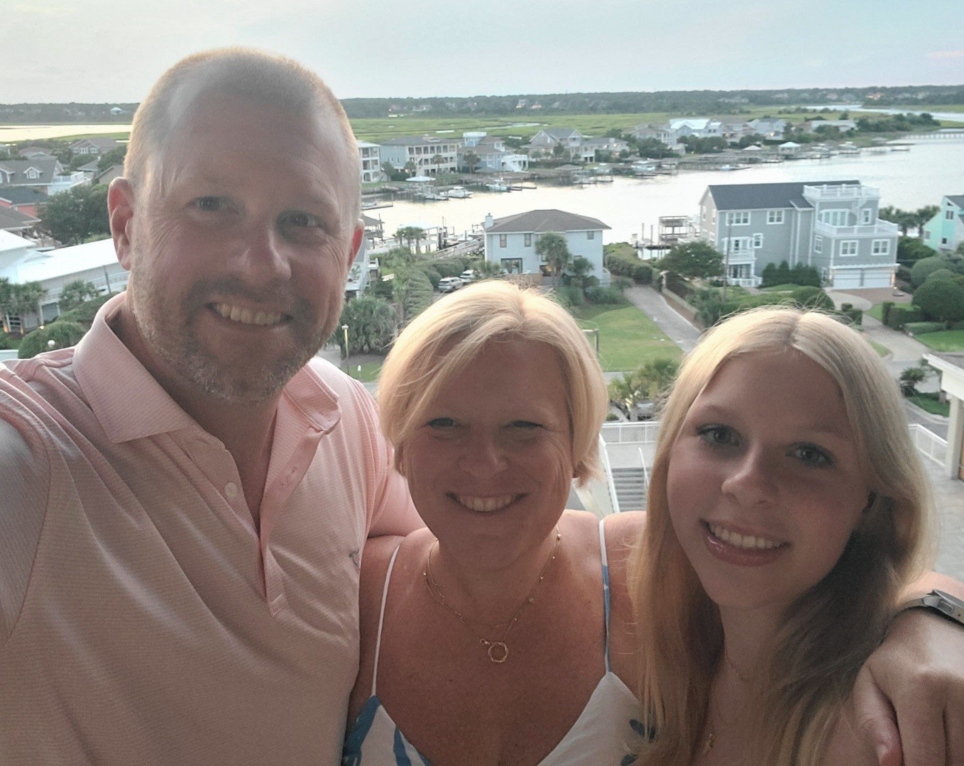 Eric, Kim and Caroline Kuziak